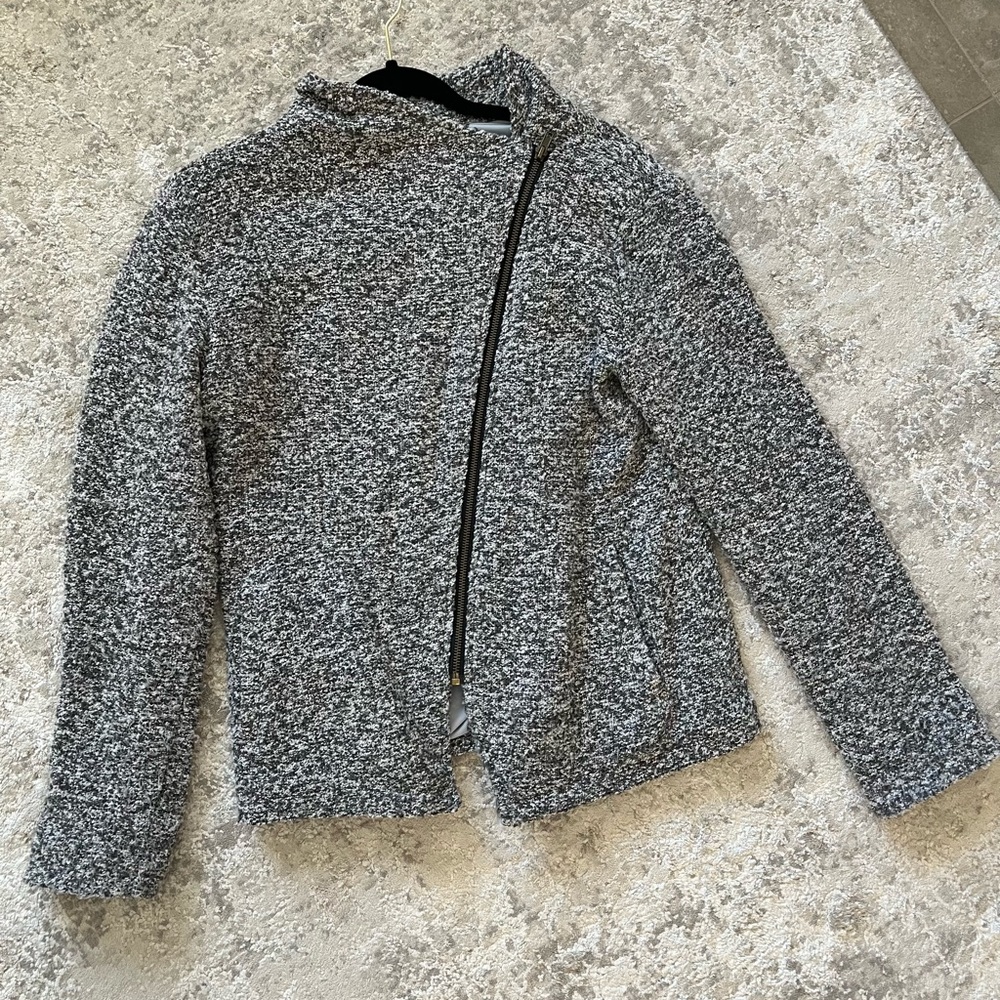 Women’s Hem and Thread Sweater Jacket L